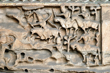 The Yungang Grottoes in Shanxi Province, China, began to be excavated during the Northern Wei Dynasty and lasted about 150 years, with more than 59,000 stone statues. World Cultural Heritage.
