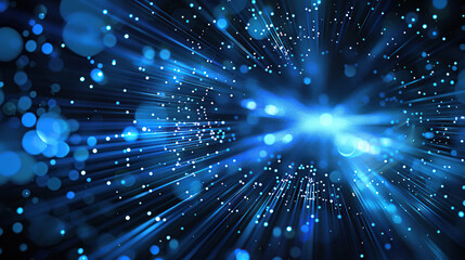 Abstract communication and future technology data flow