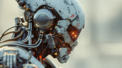 Fototapeta premium cyborg 