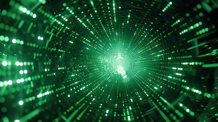 Abstract communication and future technology data flow