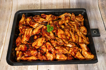 Honey soy chicken nibbles