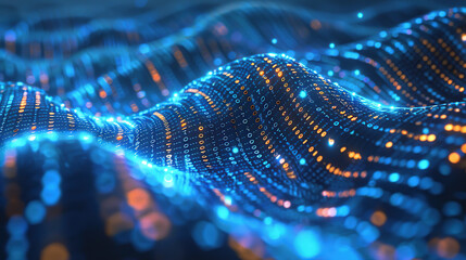 Abstract communication and future technology data flow