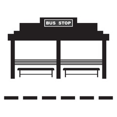 bus stop icon design
