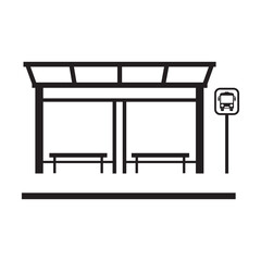 bus stop icon design