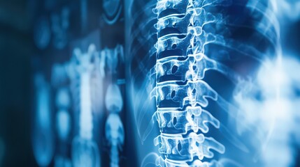 Discuss the role of X-rays in diagnosing and monitoring spinal conditions.