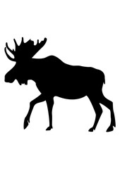 Moose | Moose Head | Wildlife | Camper Dad | Moose Antlers | Nature Animals | Forest Mountain | Outdoor Scene | Original Illustration | Vector and Clipart | Cutfile and Stencil
