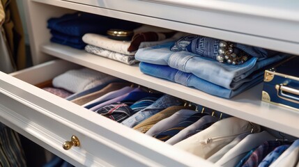 Discuss the use of pull-out and roll-out storage solutions for easy access and organization