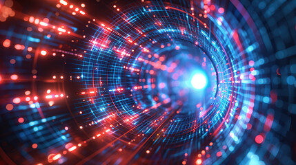 Abstract communication and future technology data flow