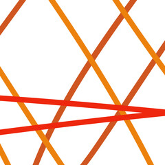 Red orange grid lines abstract background 