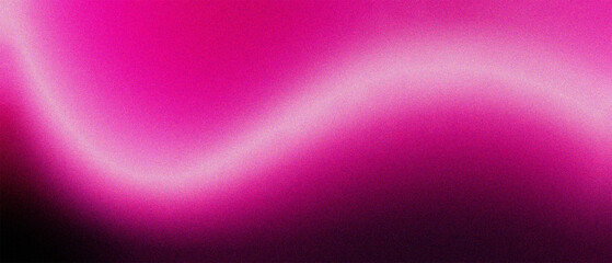 Neon pink gradient grainy background with noise texture. Design for banner, cover header, backdrop, poster, wallpaper.