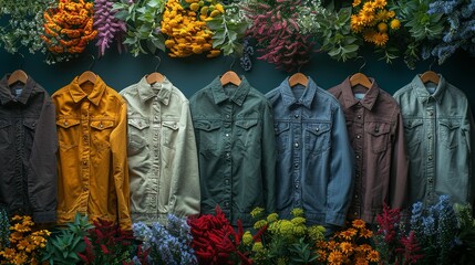 Fototapeta premium Fashion with a Conscience: Reusable Fabrics and Style