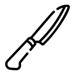 knife Line Icon