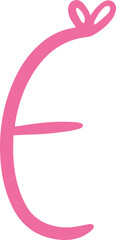 cute heart letter uppercase e.svg
