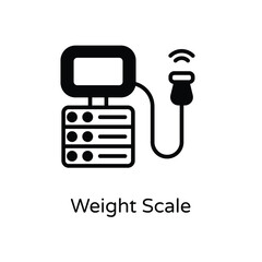 Weight Scale vector icon