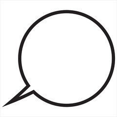 
Hand drawn speech bubbles collection. Illustration on white background.EPS 10/AI