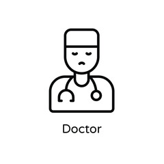 Doctor vector icon