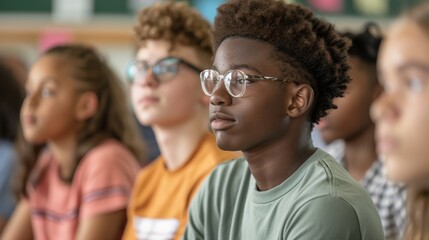 Engaged Diverse Students Develop Leadership Skills While Preparing Speeches for School Elections