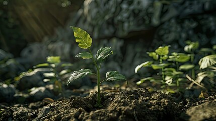 Growth of one plant second Heraclitus