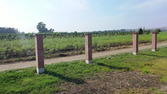 Campo verde, tomas a&eacute;reas de campo