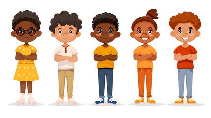 Kids shirt design isolated on white background