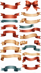 set of ribbons