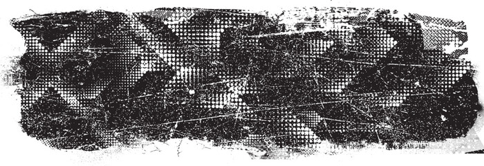 Obraz premium Glitch distorted grange shape . Noise grungy logo . Trendy defect error shapes . Glitched frame .Grunge textured . Distressed effect .Vector shapes