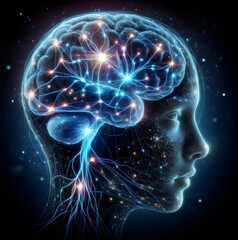 Neuronas y Sinapsis: El Arte de la Mente, Cerebro, Ciencia, Ai