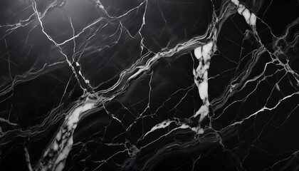 Czarny marmur dekoracja tekstura generative ai