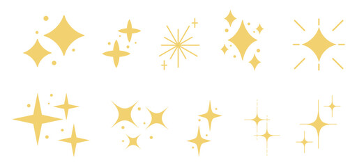 Sparkle Shape Element Set