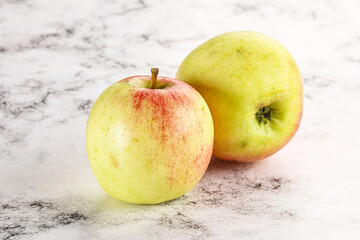 Sweet juicy ripe organic apples
