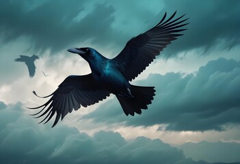 Naklejka premium Birds in the sky 