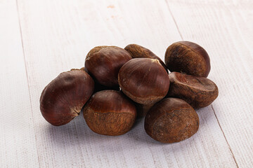 Tasty delicous brown natural Chestnut