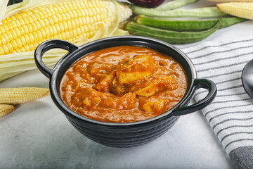 Indian cuisine - Kadai chicken masala