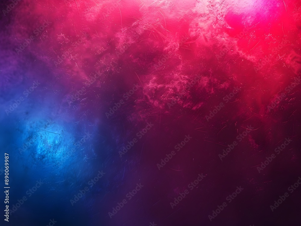 Poster mesmerizing dynamic neon red and blue gradient background with glowing effect