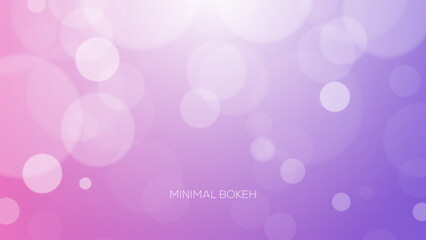 Minimal bokeh. Abstract background bokeh blurred. Party pastel lovely minimal bokeh background. Soft blur minimal light effect