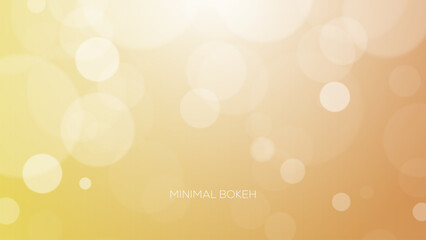 Minimal bokeh. Abstract background bokeh blurred. Party pastel lovely minimal bokeh background. Soft blur minimal light effect