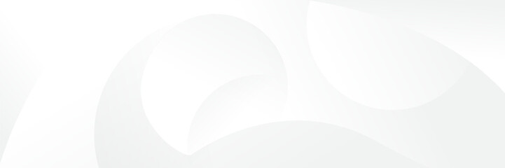 Abstract white Geometric banner design background.