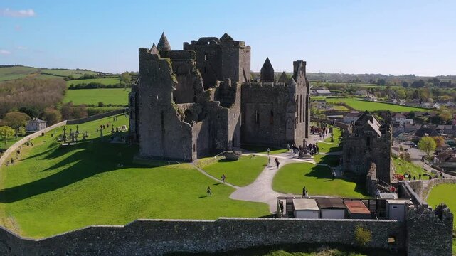 The Rock of Cashel - historical site located at Cashel, County Tipperary, Ireland.