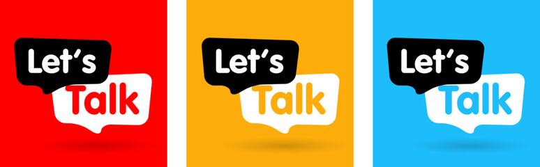 Let's talk	