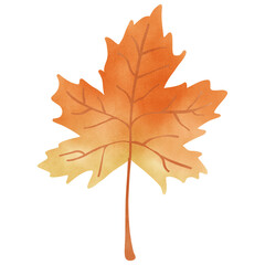 Vibrant Autumn Leaves Clipart Collection