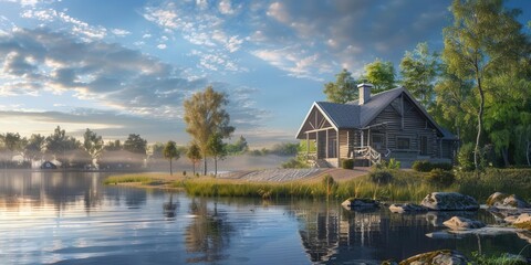 Tranquil Retreat. Inviting cottage surrounded by nature