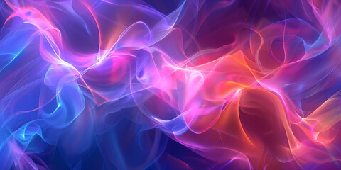 Obraz premium Abstract Fluid Dynamics in Vibrant Colors