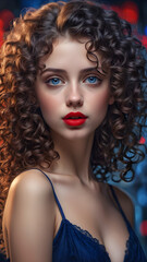 Fototapeta premium A woman Generative AI