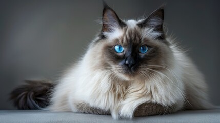 Balinese: With their long, flowing coat and vocal personalities, Balinese cats are a more elegant version of the Siamese. They are friendly and sociable, thriving on human interaction.
