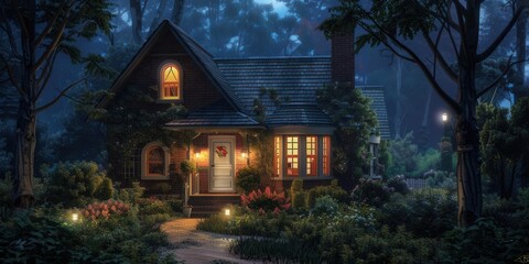 Tranquil Retreat. Serene home interior design