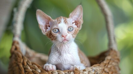 Devon Rex: Unlike the Cornish Rex, Devon Rexes have a different curl pattern. They are playful and loving, bringing a touch of mischief and joy to any home.
