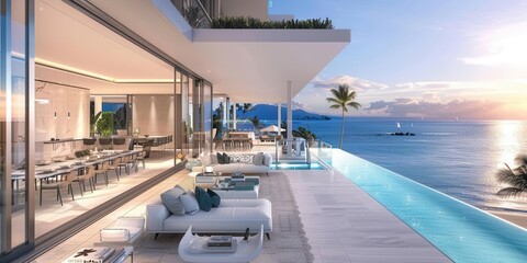 Fototapeta premium Elegance Redefined. Luxury real estate