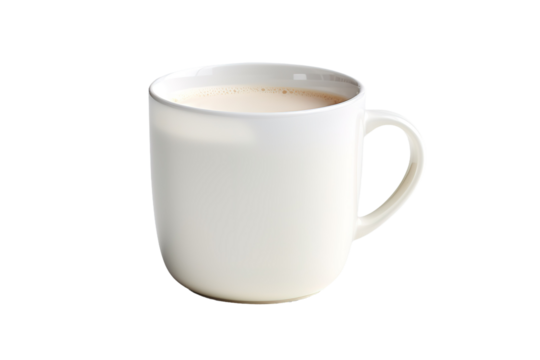 The Milky Cascade on White or PNG Transparent Background.