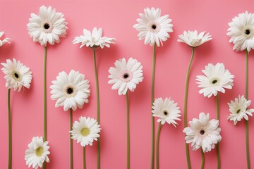 Obraz premium blooming gerbera flowers