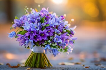 blooming flowers bells